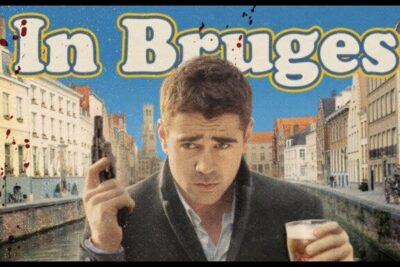 Man holding a smartphone and a beer by a canal under a city bridge, bruge twitter.