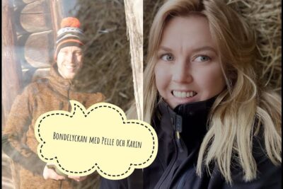 Smiling outdoor farm portraits hinting at fyrbenta vanner
