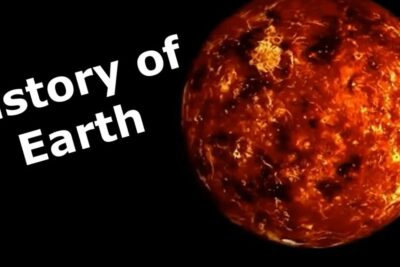 Fiery molten planet graphic representing jordens kjerne and Earth's hot interior.