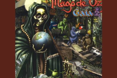 La conquista 1 shows a hooded skeleton clutching a globe amid surreal jungle creatures