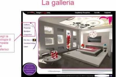 Contemporary bedroom interior with platform bed, ambient ceiling lights and accent decor lacquisto online 1