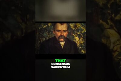 Portrait of a solemn bearded man in a dark coat suggesting nietzsche filosofi