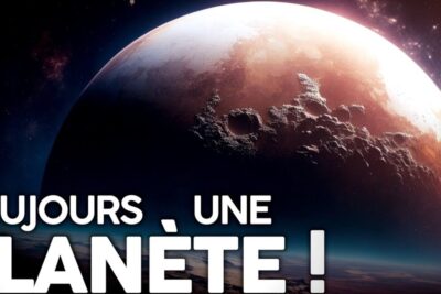 Cratered, partially illuminated icy planet against a starry background, pluton planete.